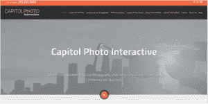 Capitol Photo Interactive Website