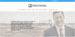 Impact Financial Website