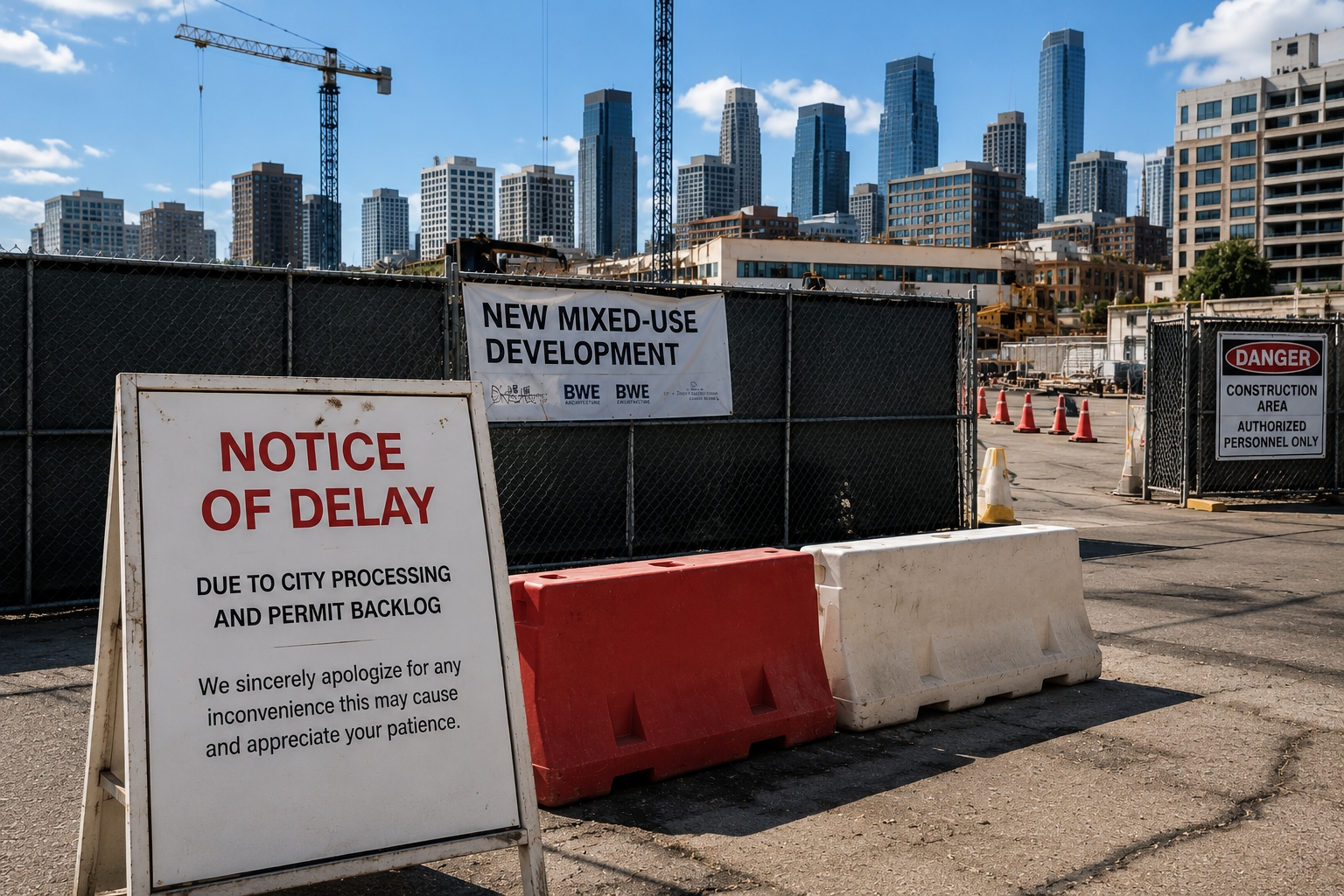 Notice of Delay